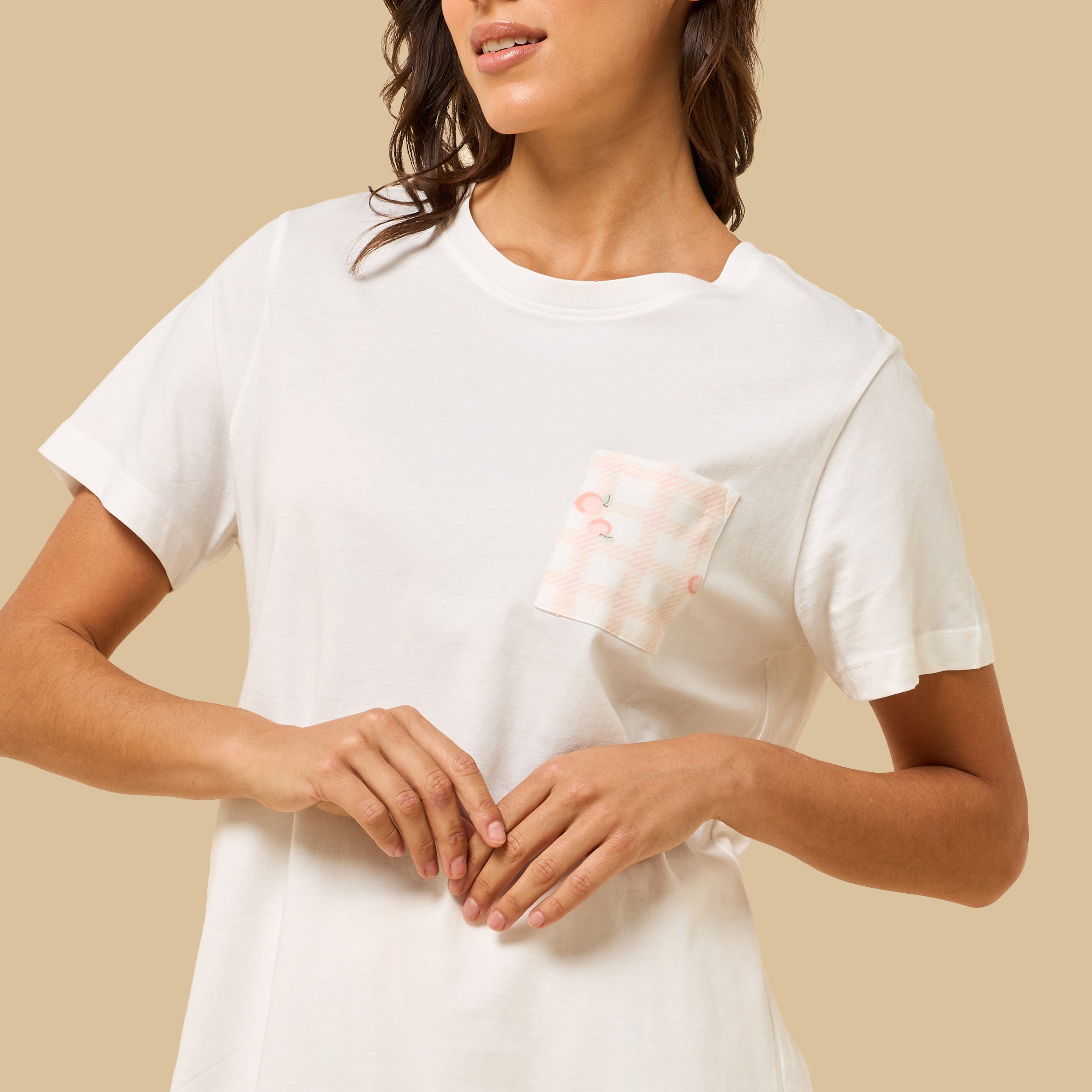 Checked Cotton Pyjama Set