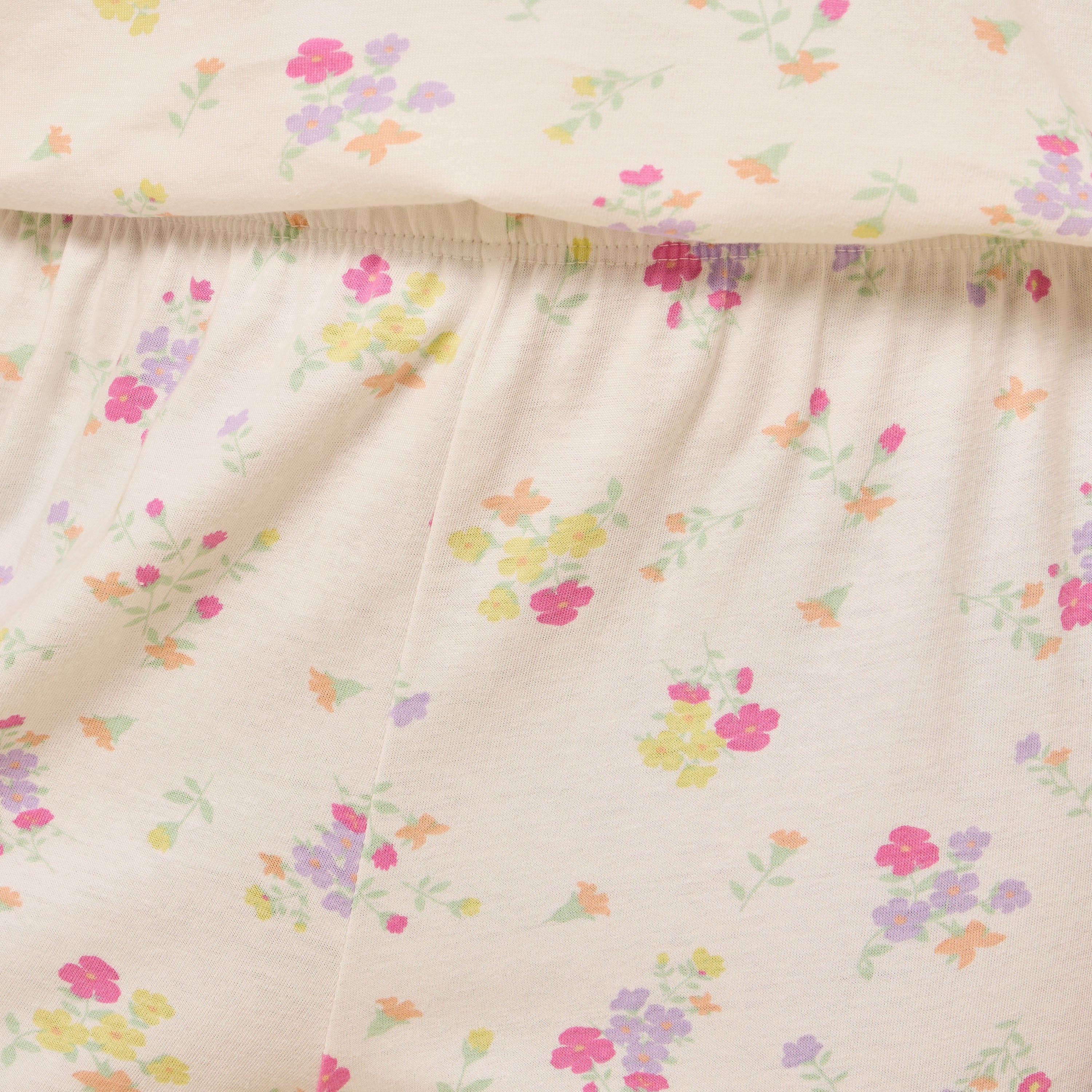 Floral Print Cotton Pyjama Set