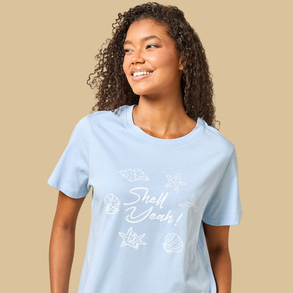 Sea Shell Print Cotton Pyjama Set