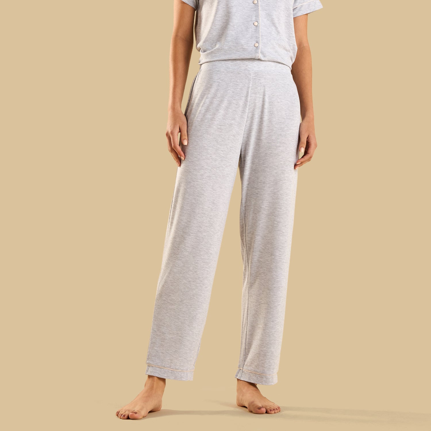 Piping Detail Pyjama Set