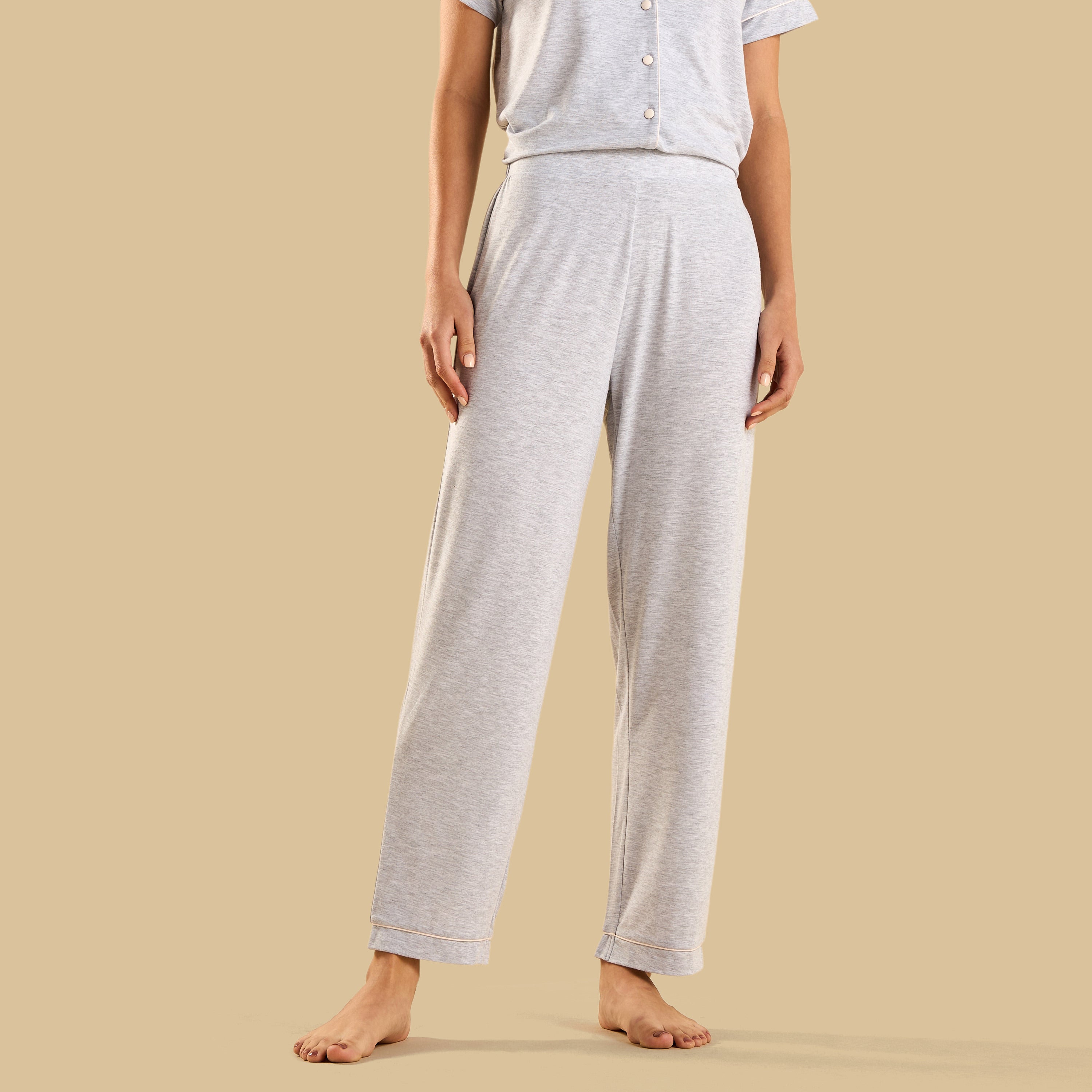 Piping Detail Pyjama Set