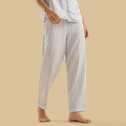 Lurex Striped Pyjama Set