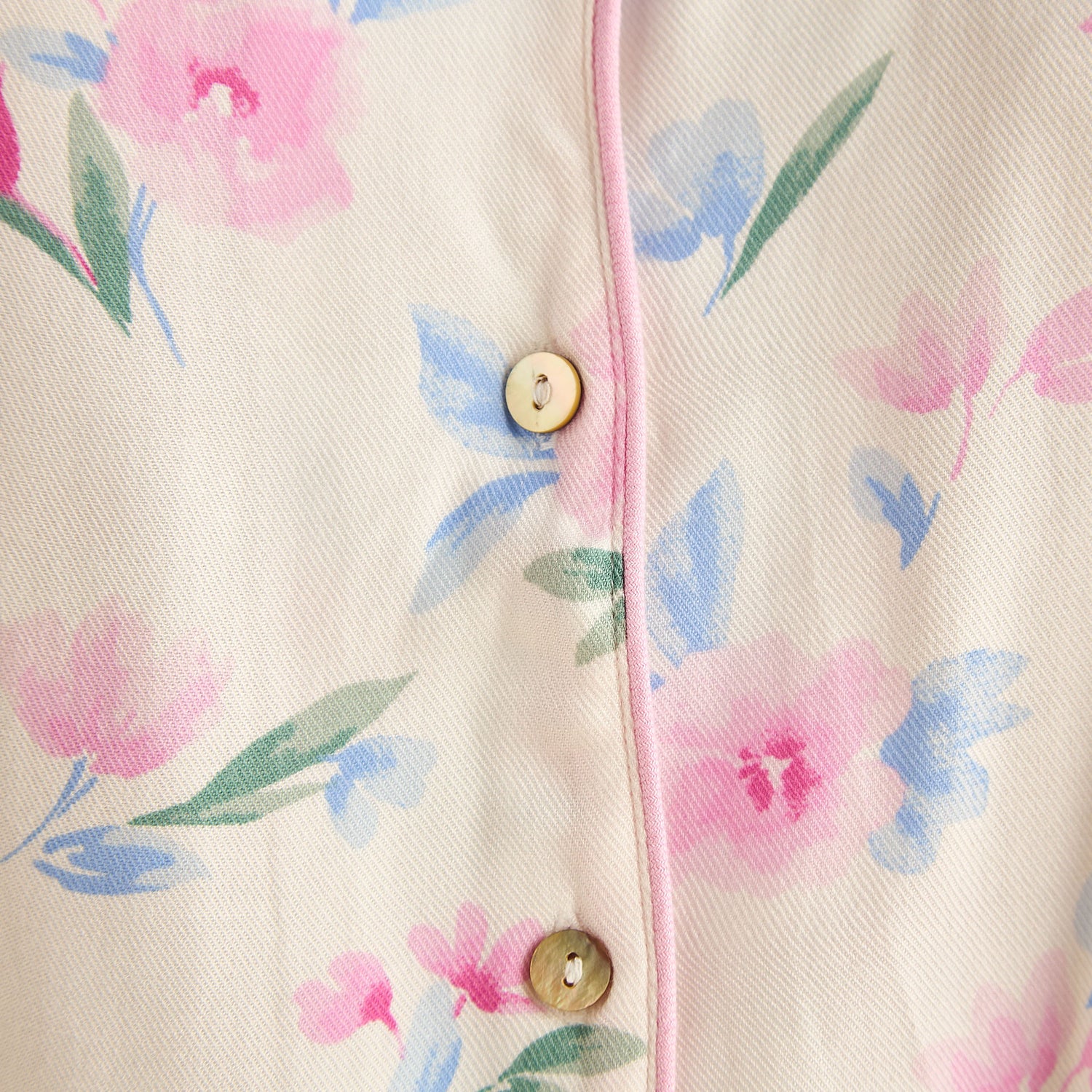 Floral Print Viscose Pyjama Set