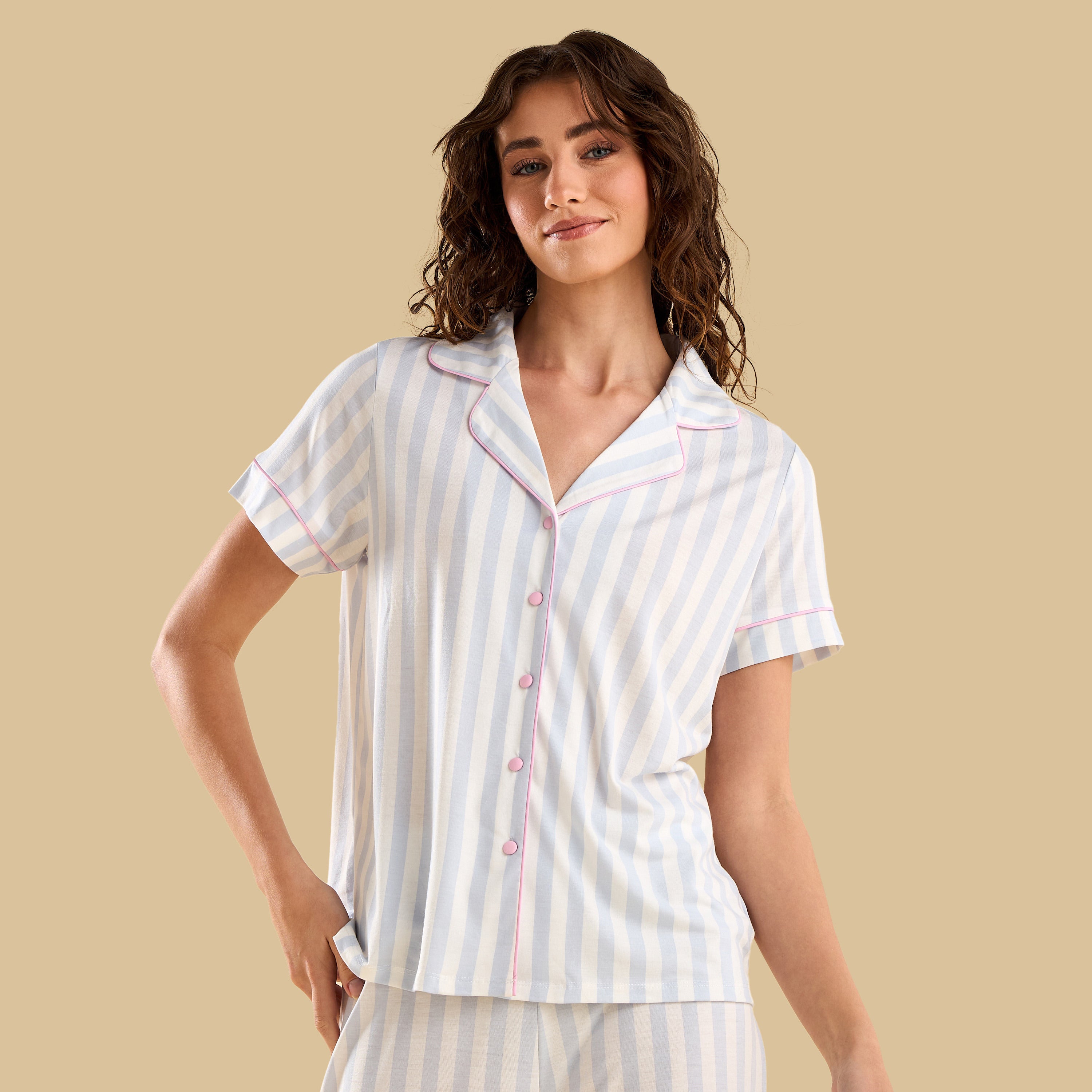 Striped Pyjama Set