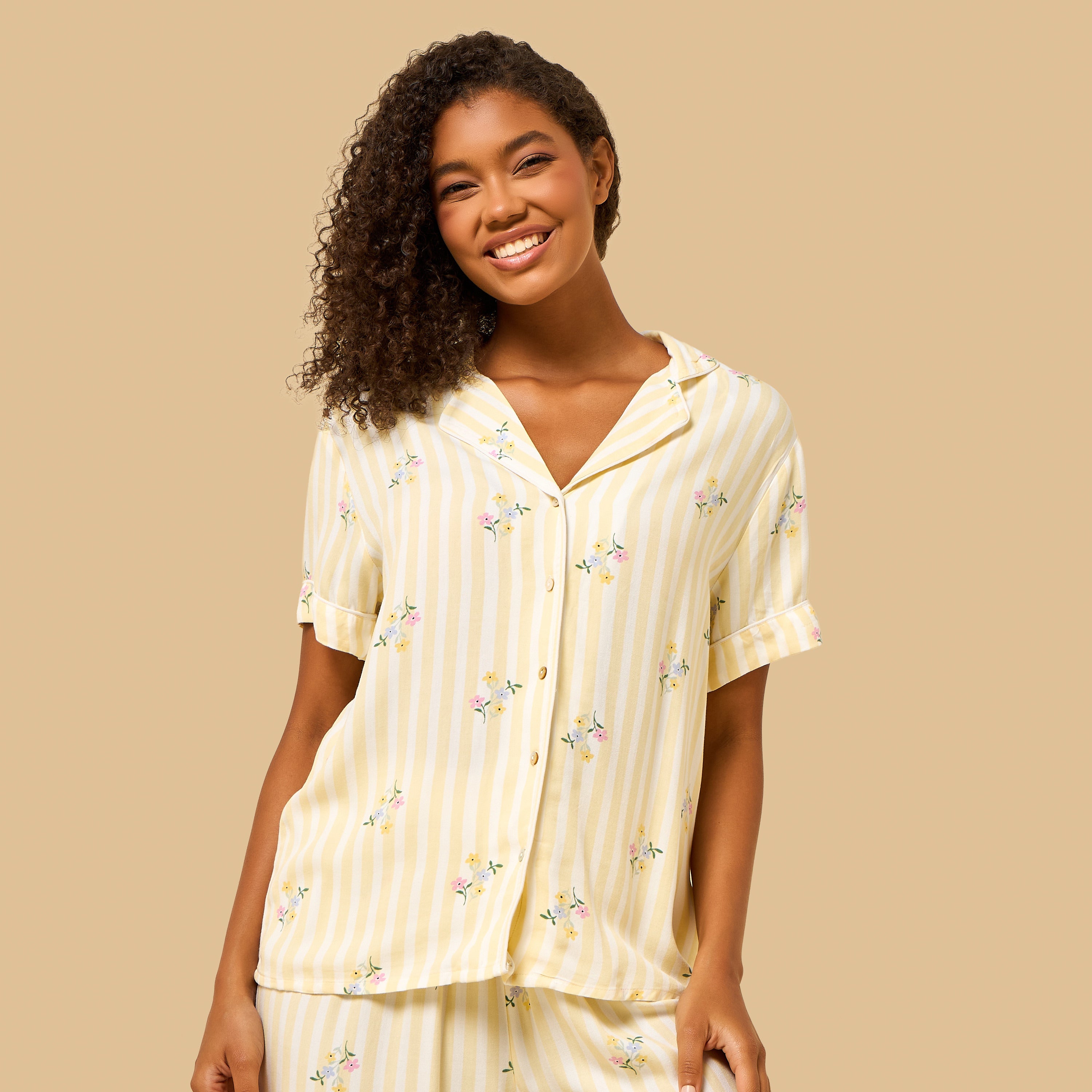 Striped Pyjama Set