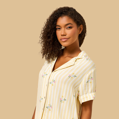 Striped Pyjama Set