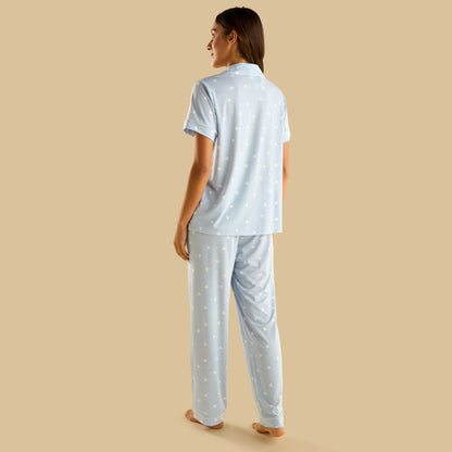 Heart Print Pyjama Set