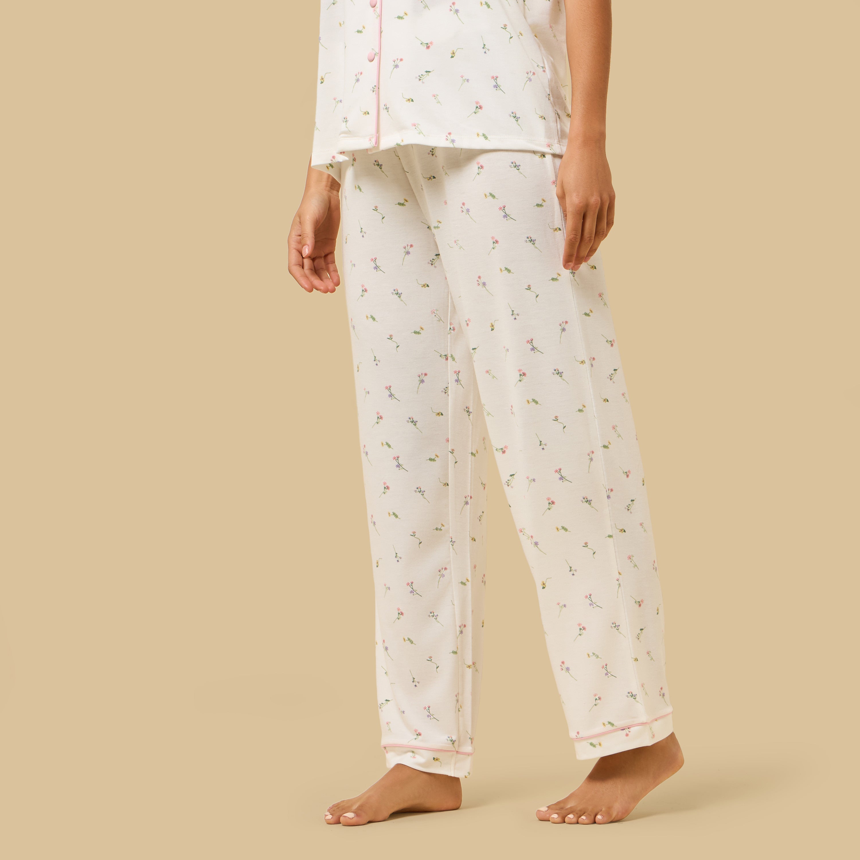 Floral Print Pyjama Set
