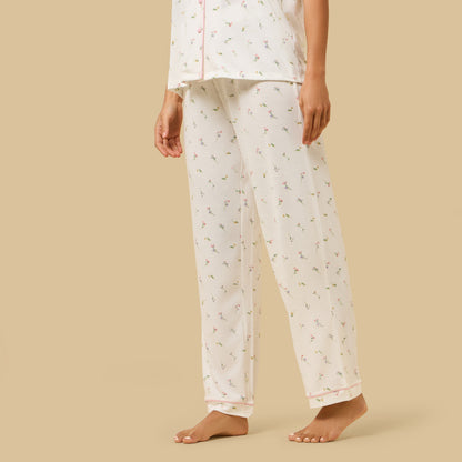 Floral Print Pyjama Set