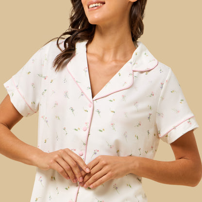 Floral Print Pyjama Set