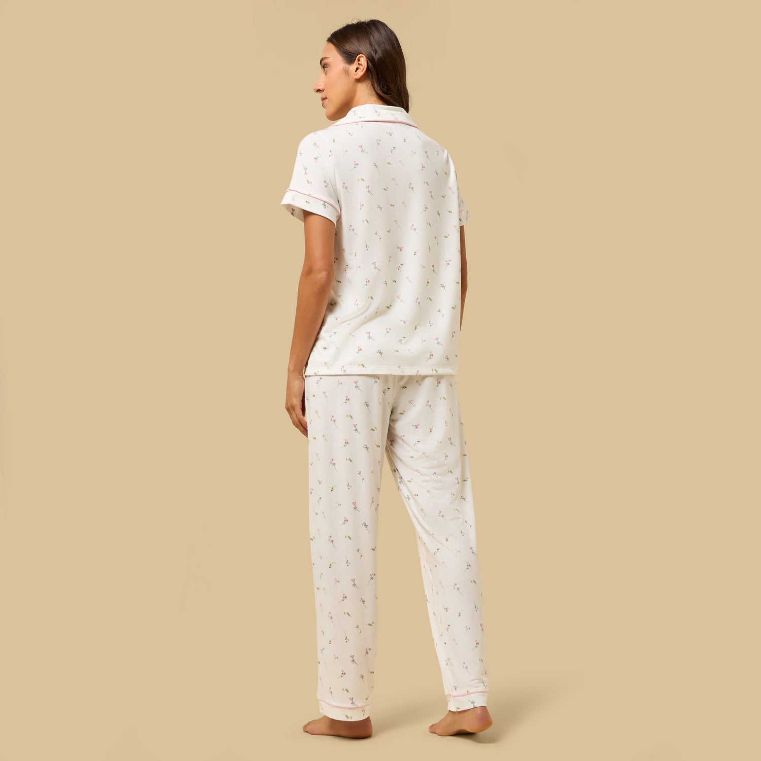 Floral Print Pyjama Set