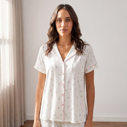 Floral Print Pyjama Set