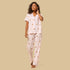 Teddy Bear Print Pyjama Set - Pink / XXL