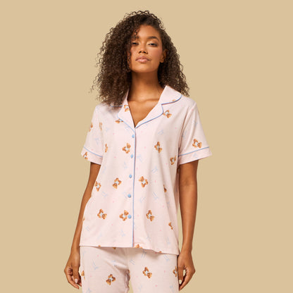 Teddy Bear Print Pyjama Set