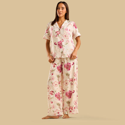 Floral Print Pyjama Set