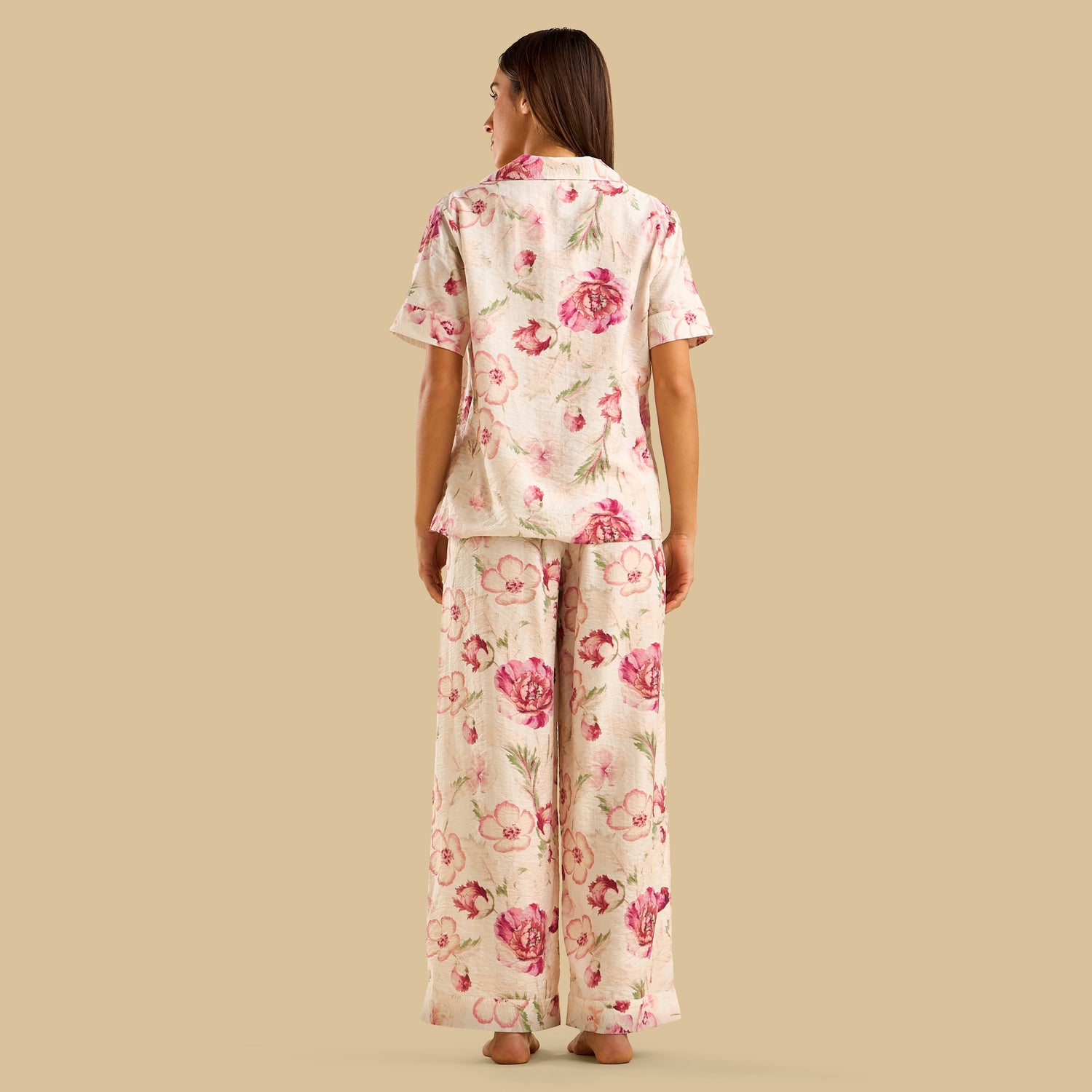 Floral Print Pyjama Set