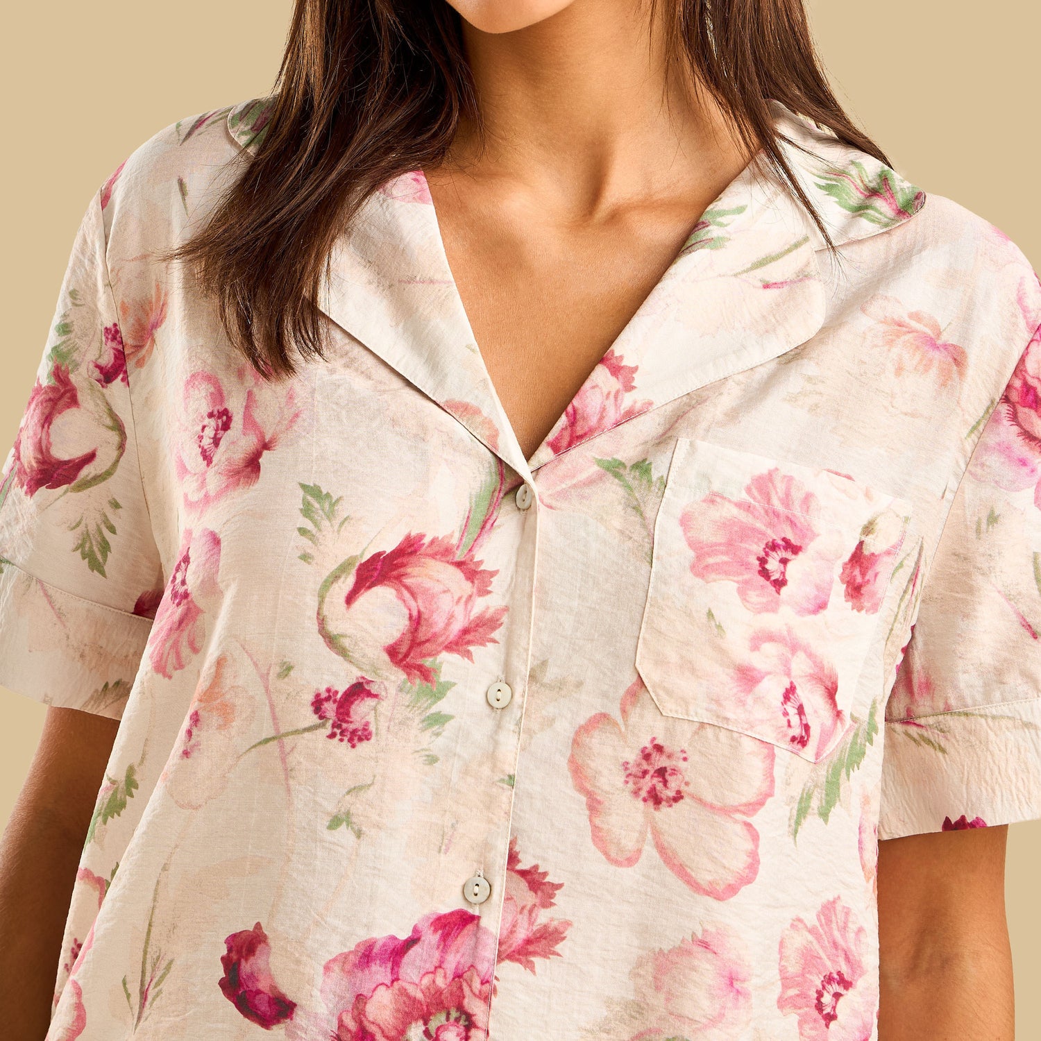 Floral Print Pyjama Set