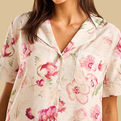 Floral Print Pyjama Set