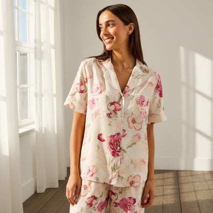 Floral Print Pyjama Set