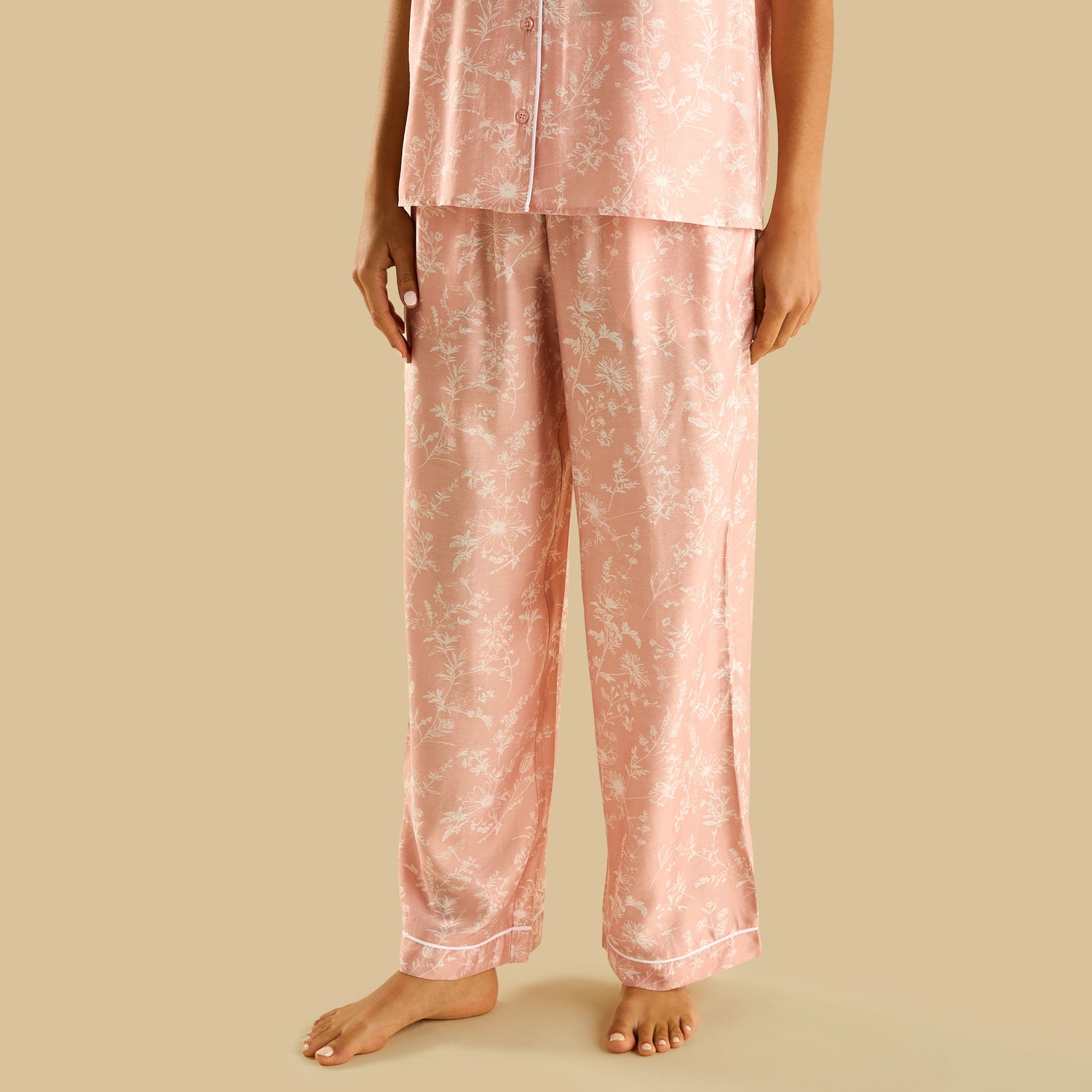 Floral Print Pyjama Set