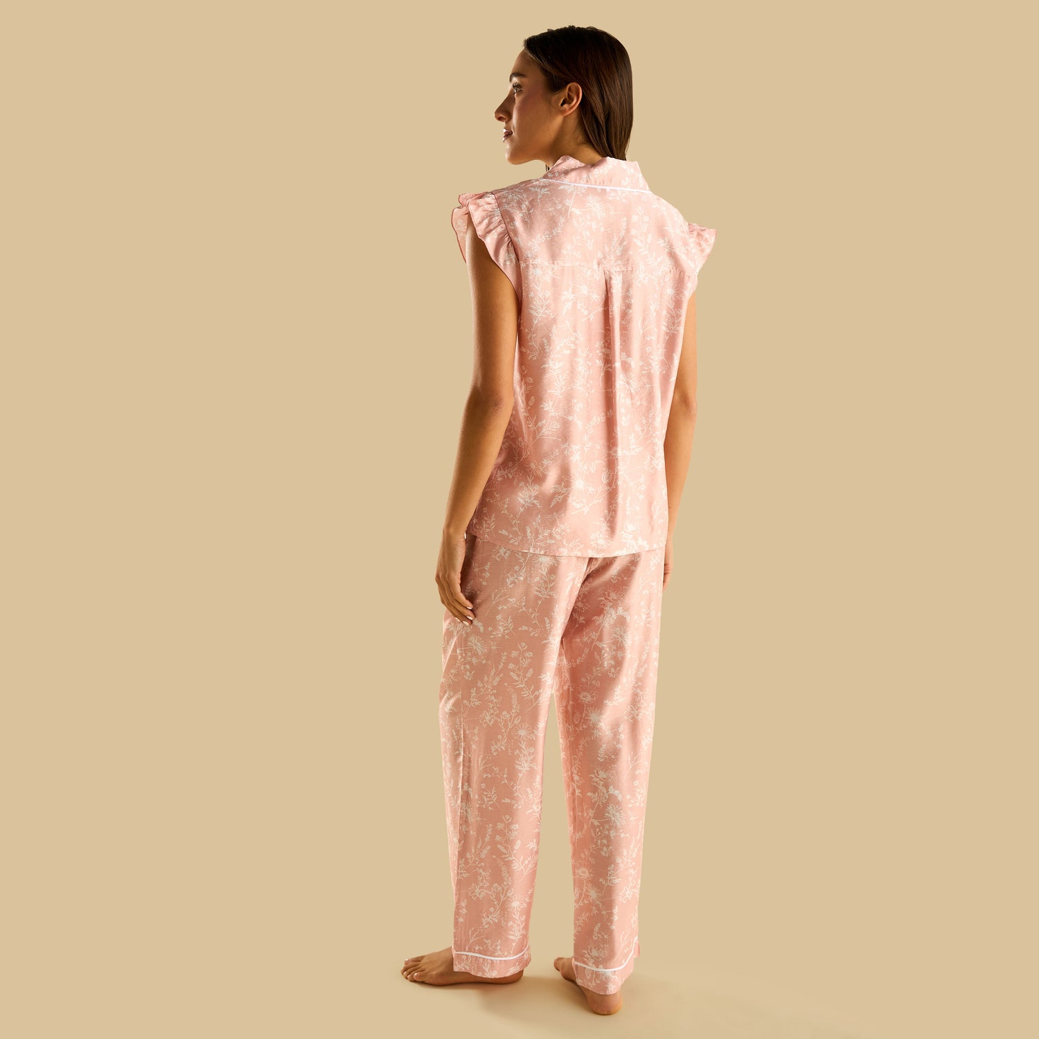 Floral Print Pyjama Set