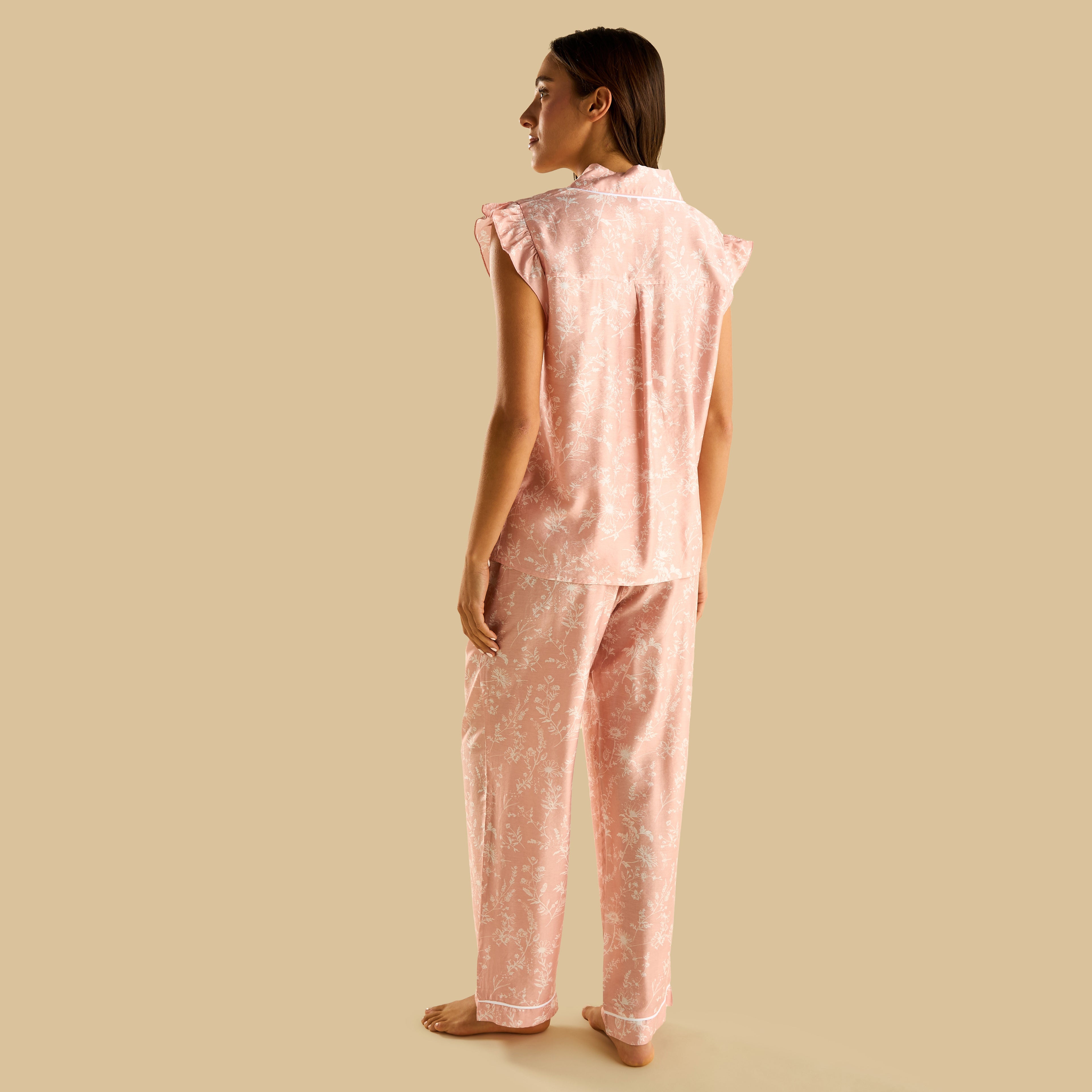 Floral Print Pyjama Set