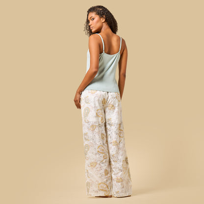 Paisley Print Pyjama Set