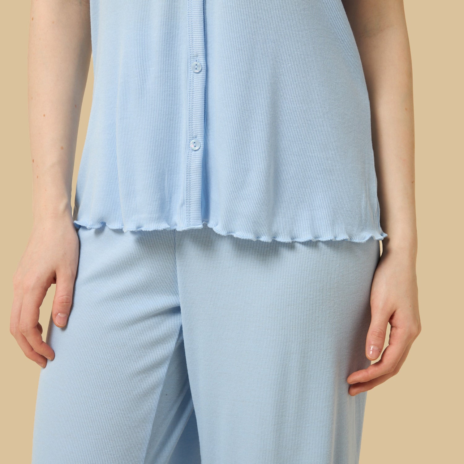 Ribbed Pyjama Set