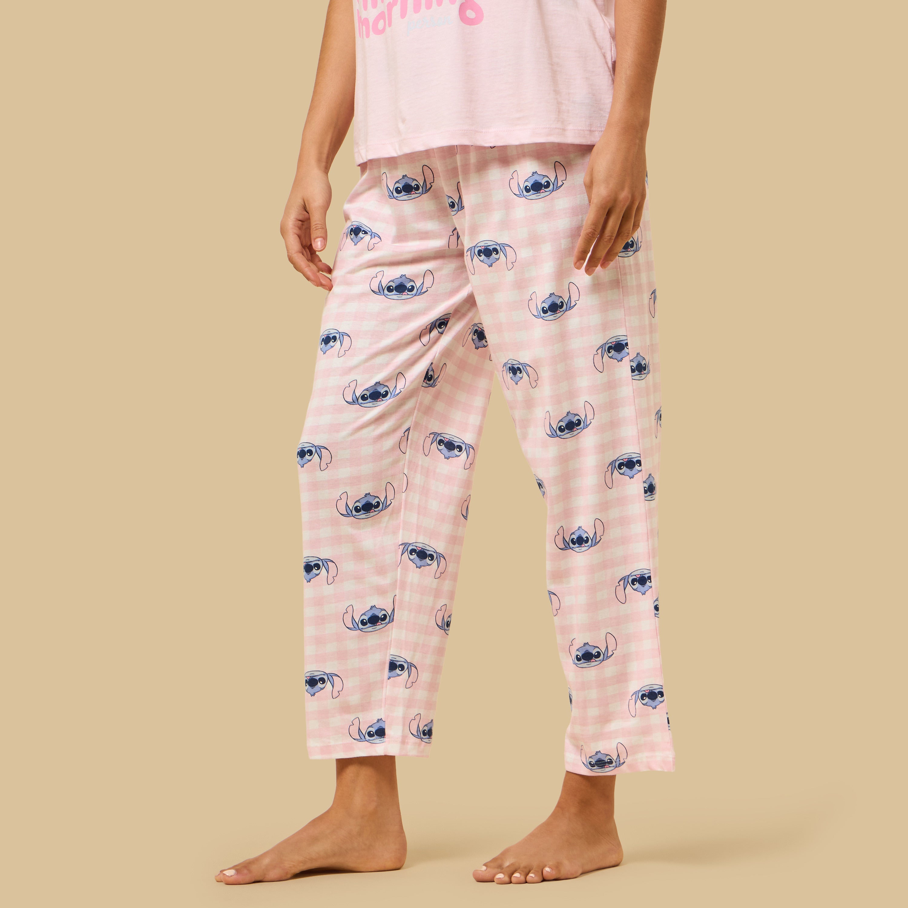 Stitch Print Pyjama Set
