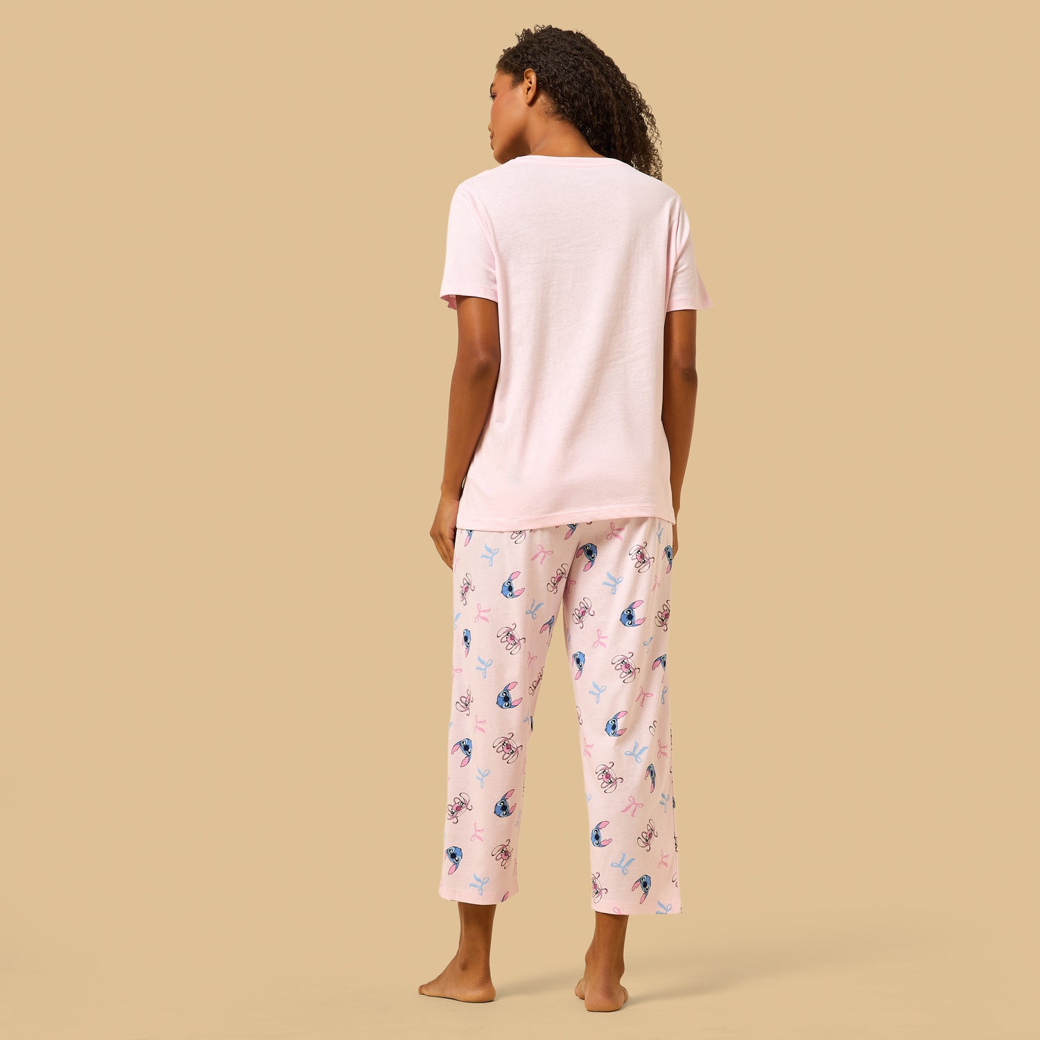Stitch Print Pyjama Set