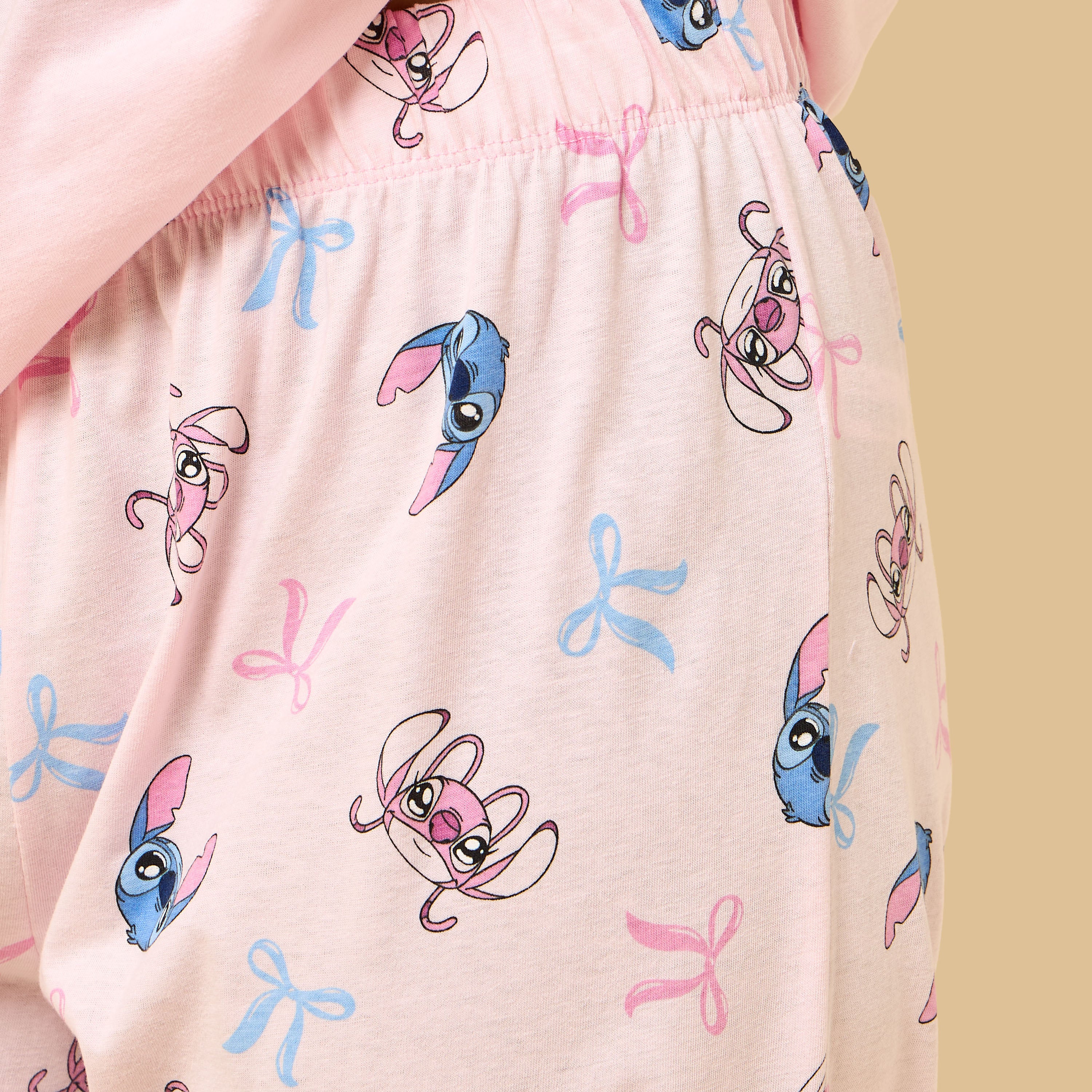 Stitch Print Pyjama Set