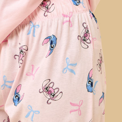 Stitch Print Pyjama Set