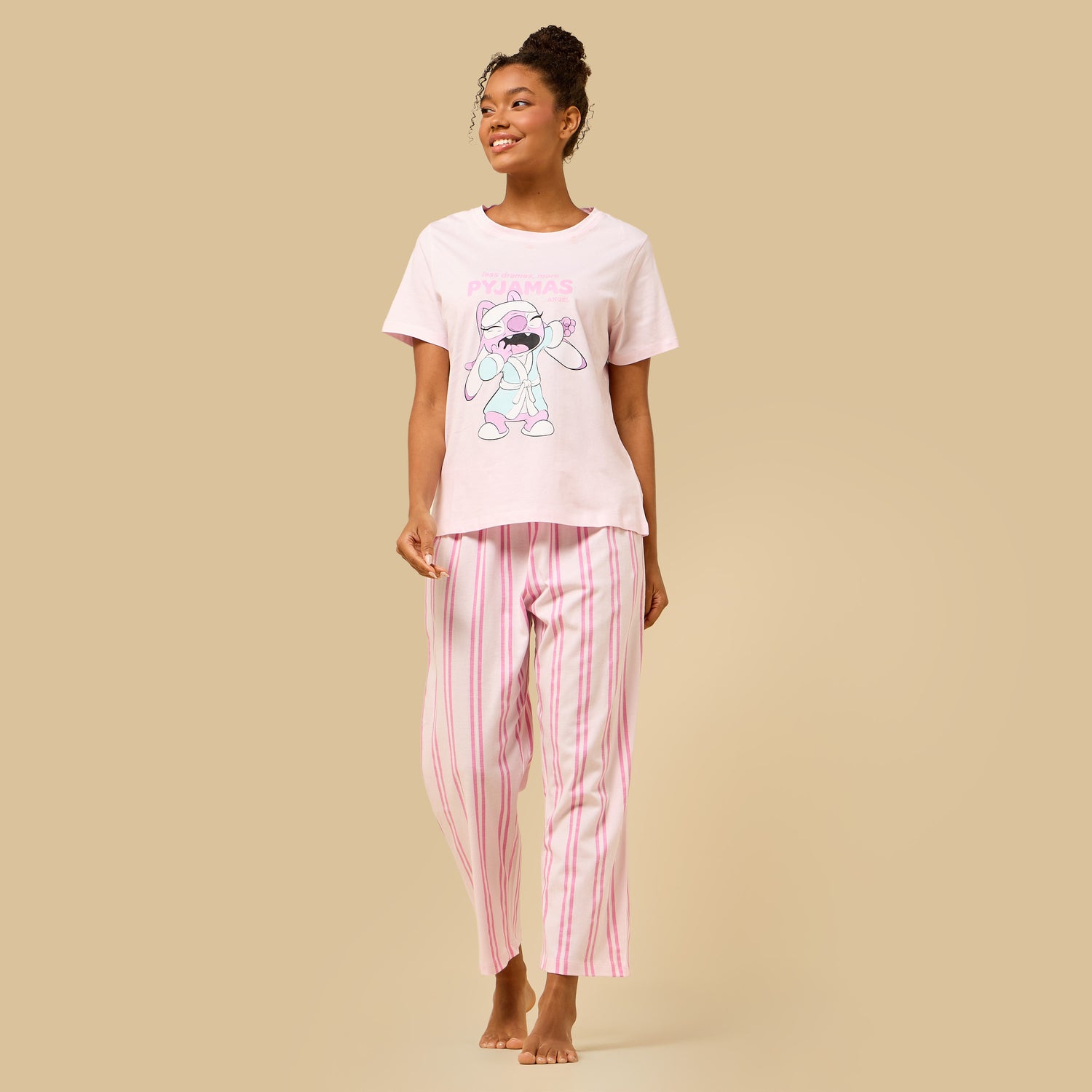 Angel Print Pyjama Set