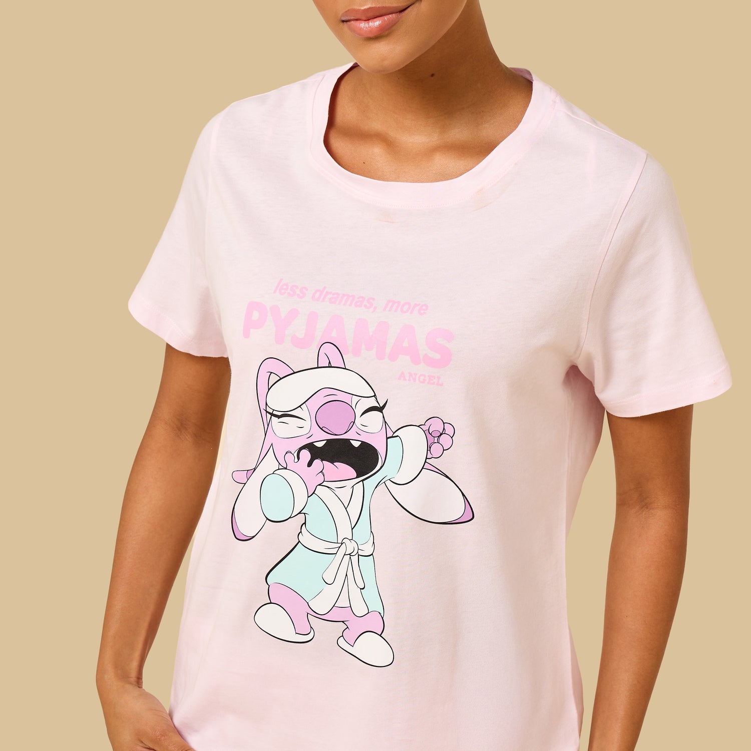 Angel Print Pyjama Set