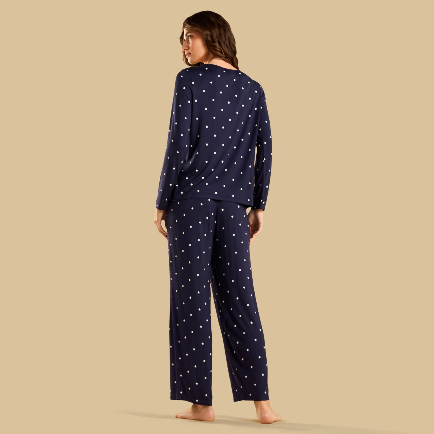 Star Print Pyjama Set