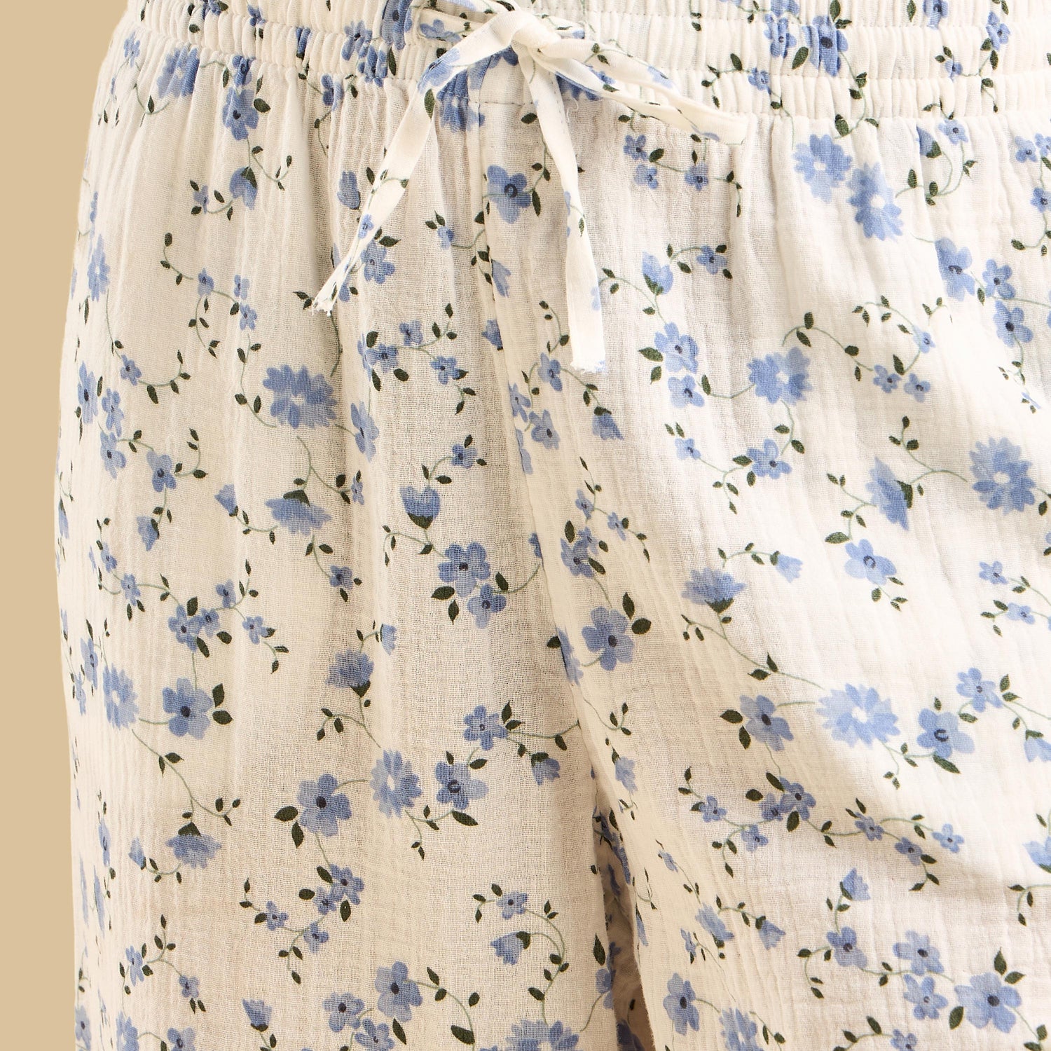 Floral Print Cotton Pyjama Set