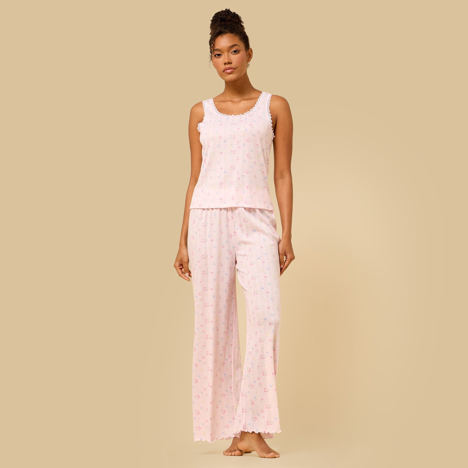 Floral Print Pyjama Set