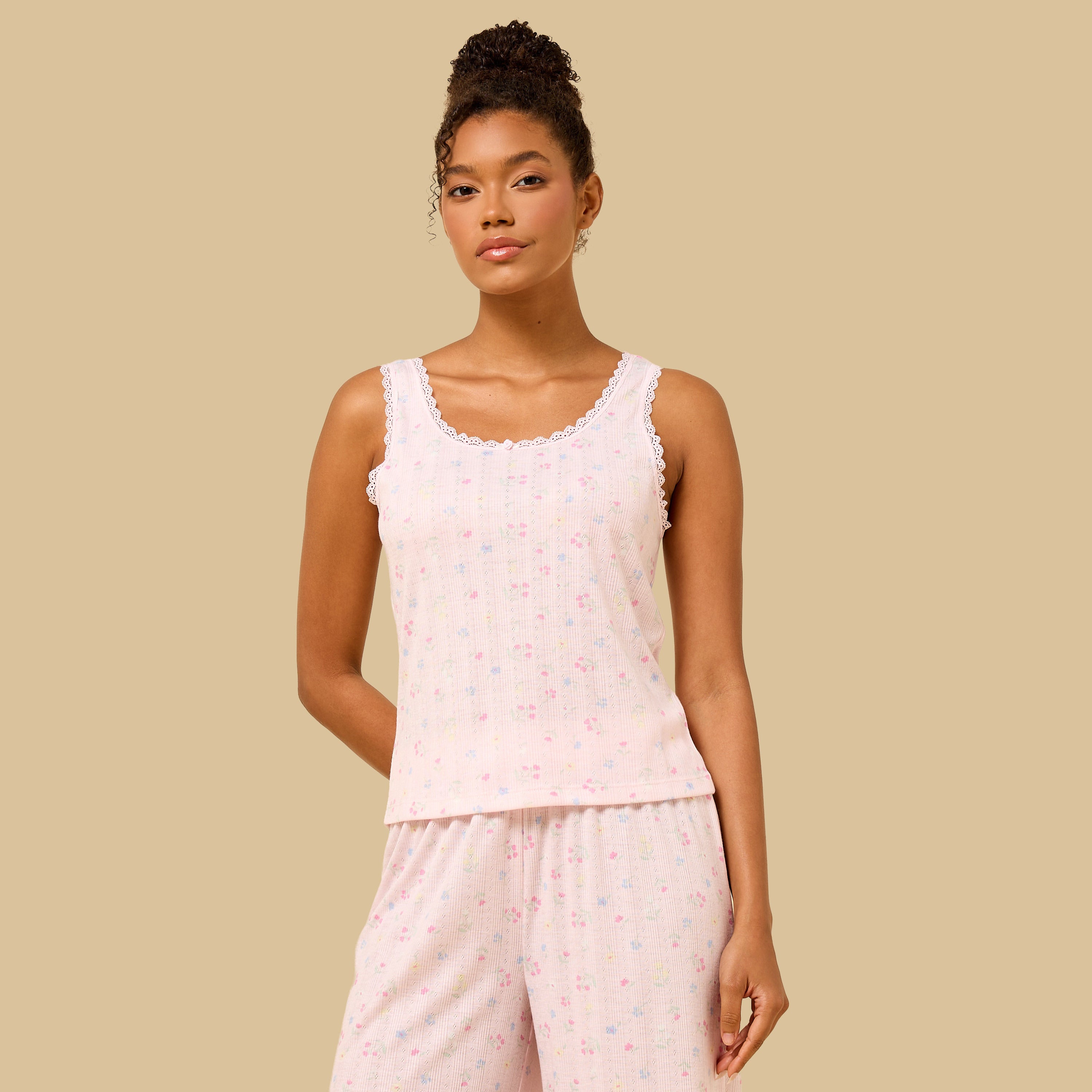Floral Print Pyjama Set
