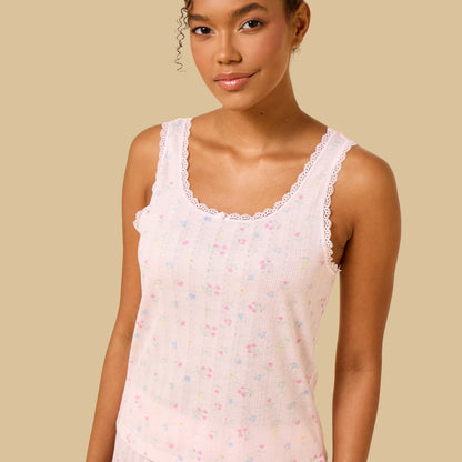 Floral Print Pyjama Set
