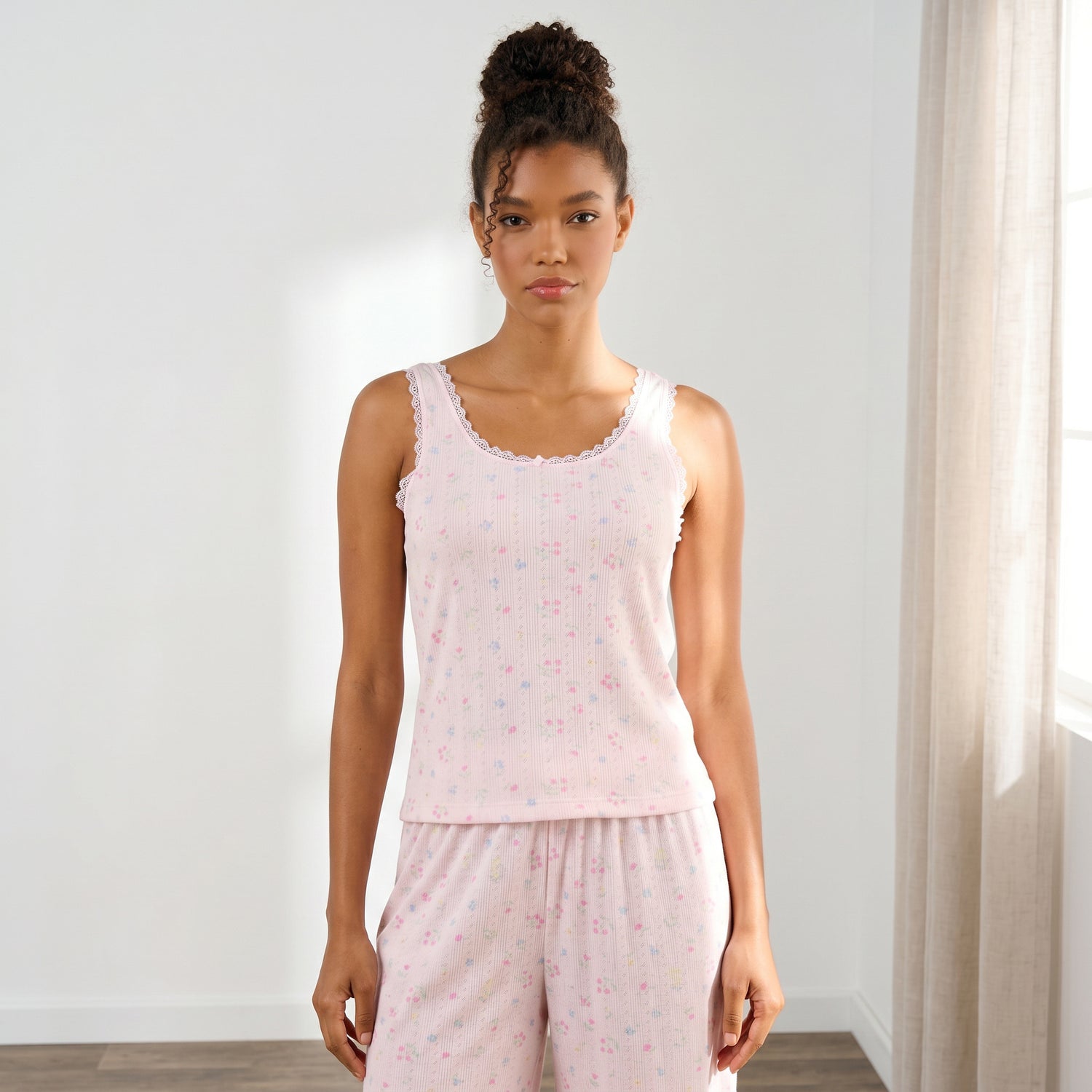 Floral Print Pyjama Set
