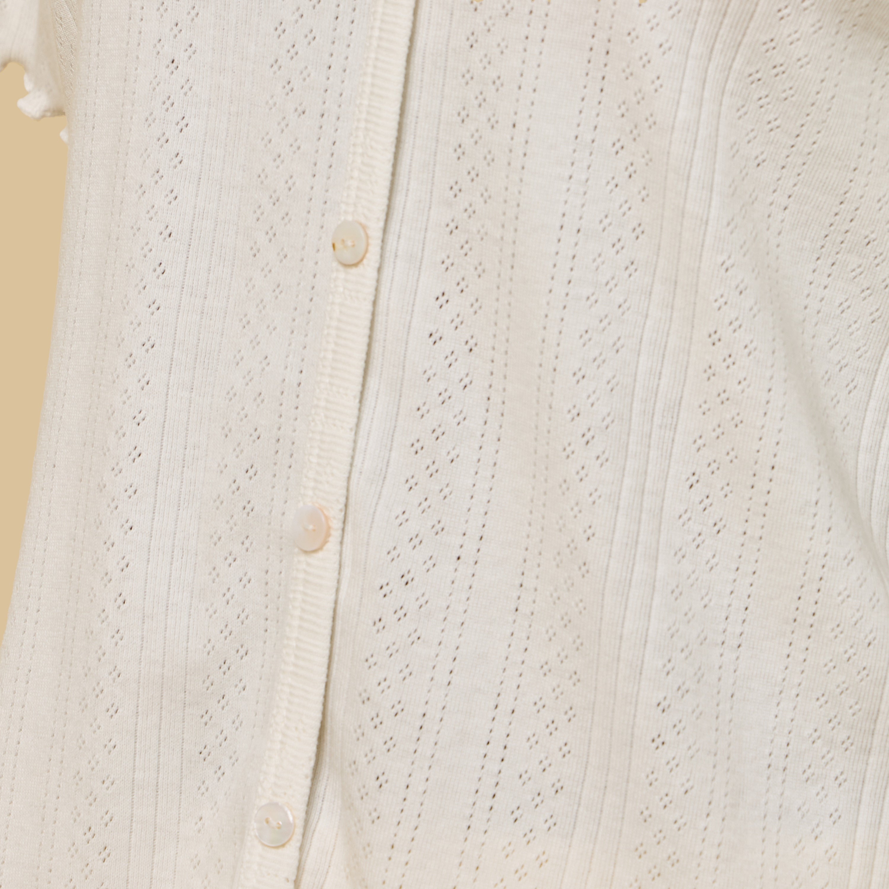 Textured Pointelle Dobby Pyjama Set