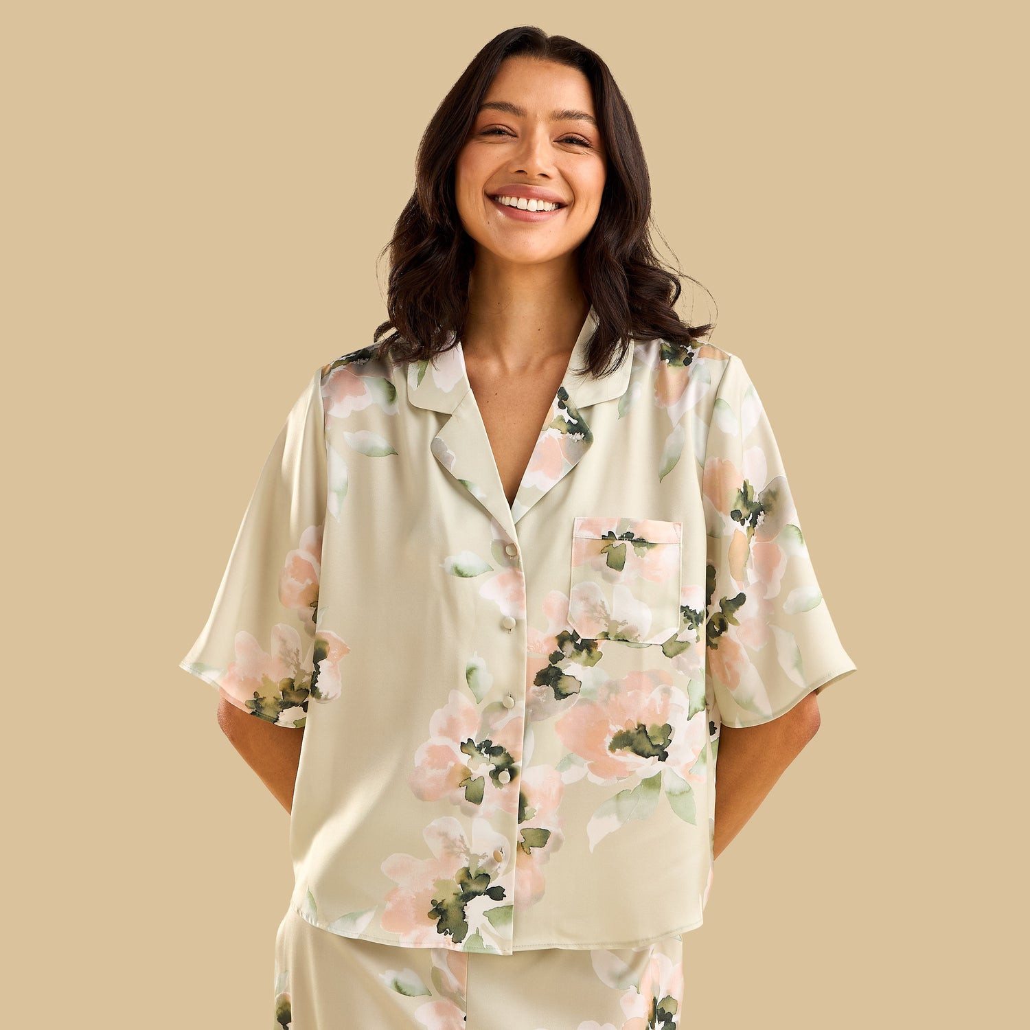 Floral Print Pyjama Set