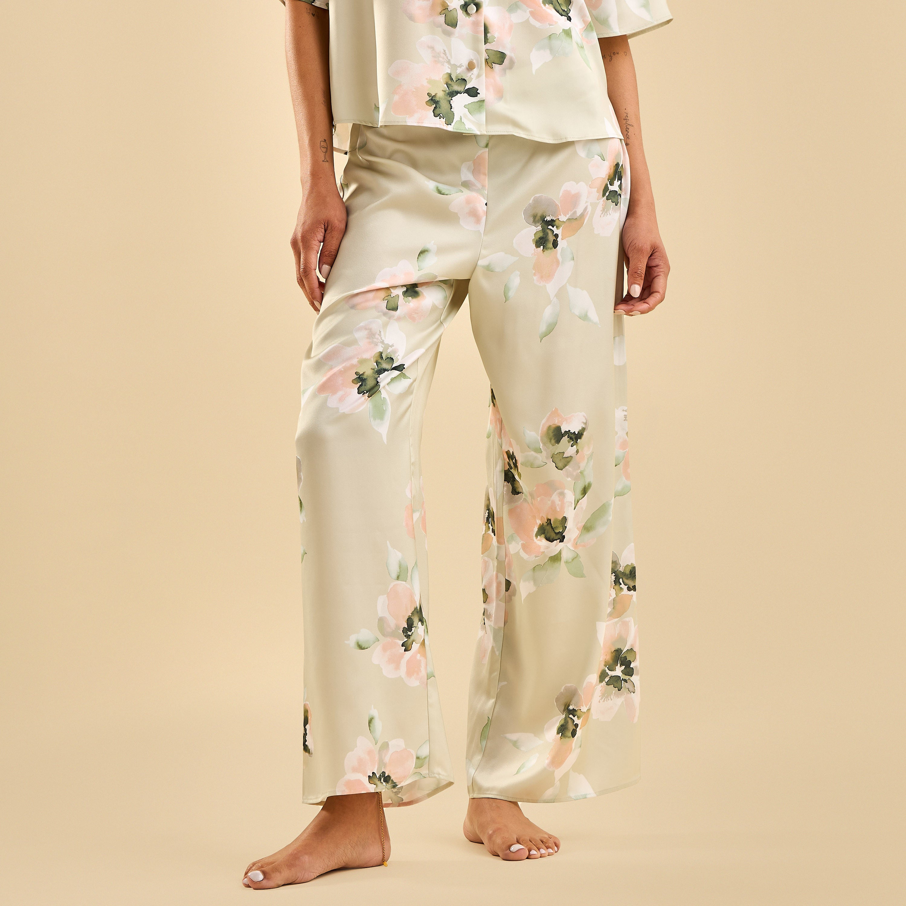 Floral Print Pyjama Set