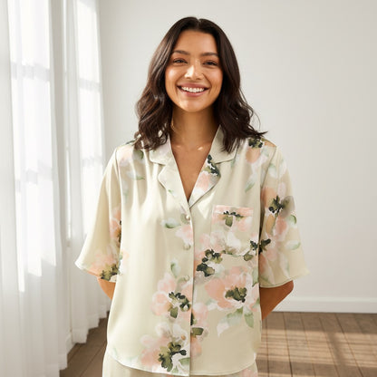 Floral Print Pyjama Set
