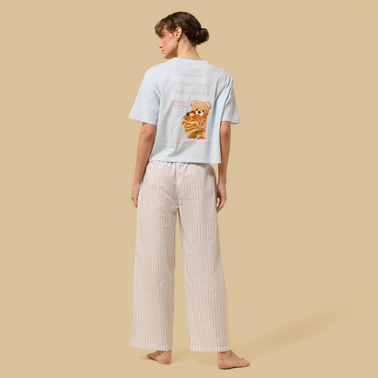 Striped Cotton Pyjama Set