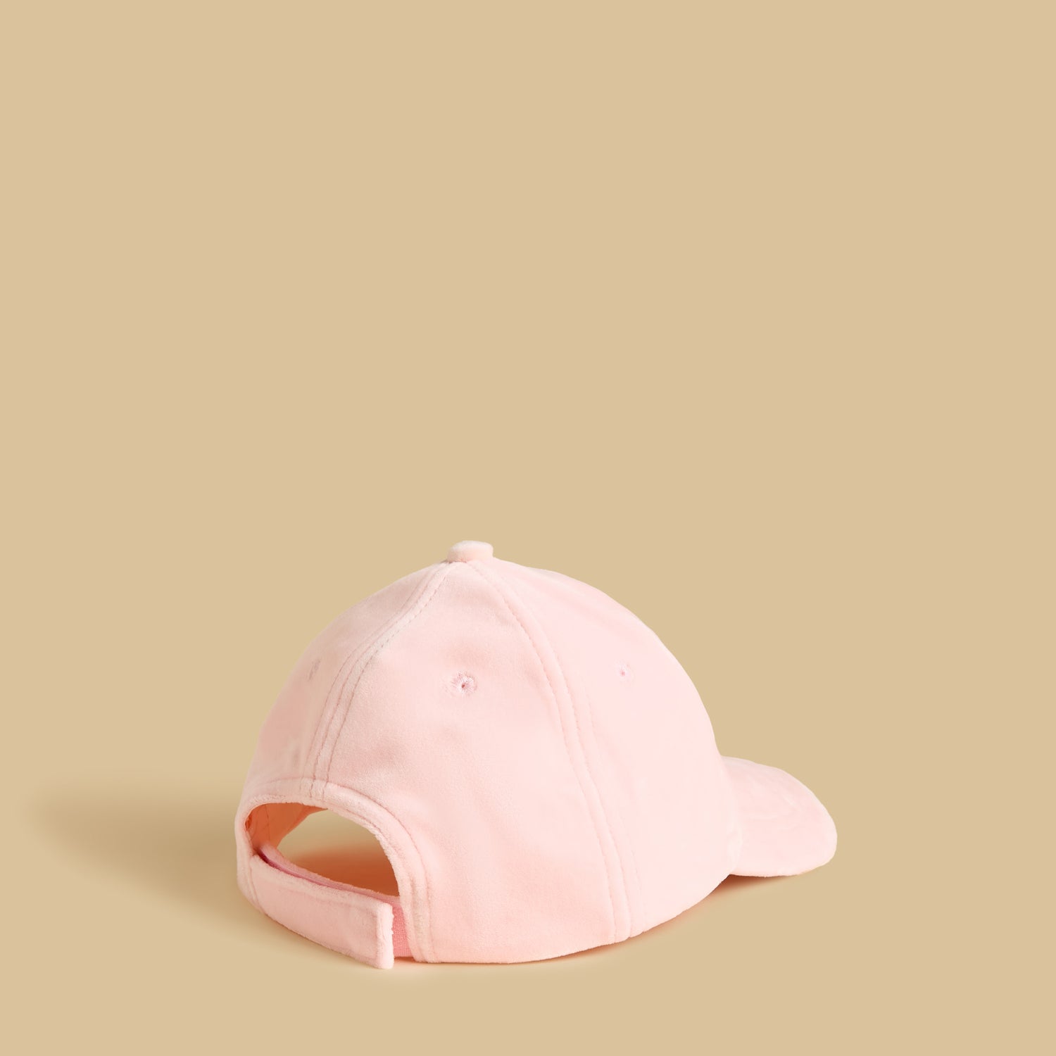 Hello Kitty Embroidered Cap with Hook and Loop Strap Closure
