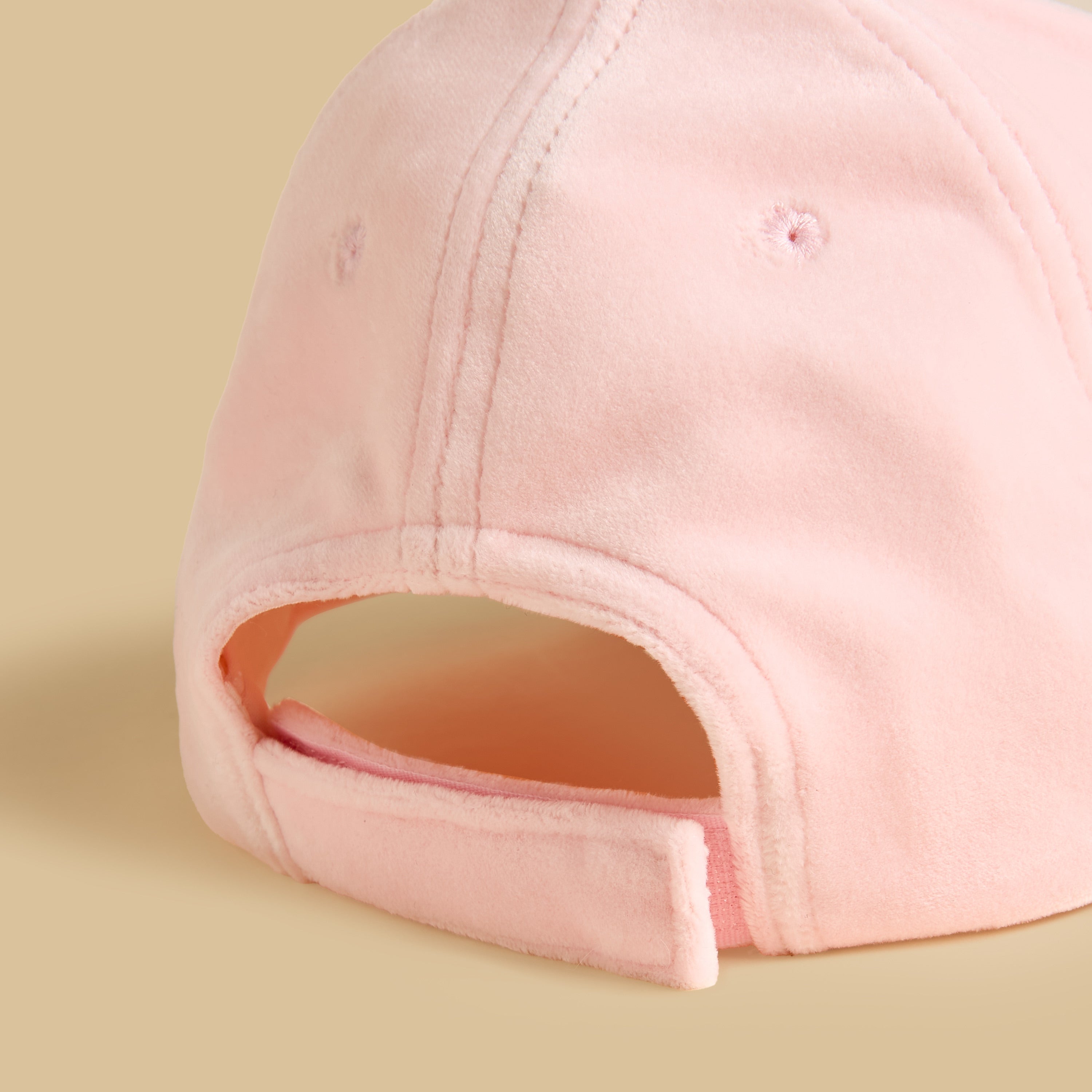 Hello Kitty Embroidered Cap with Hook and Loop Strap Closure