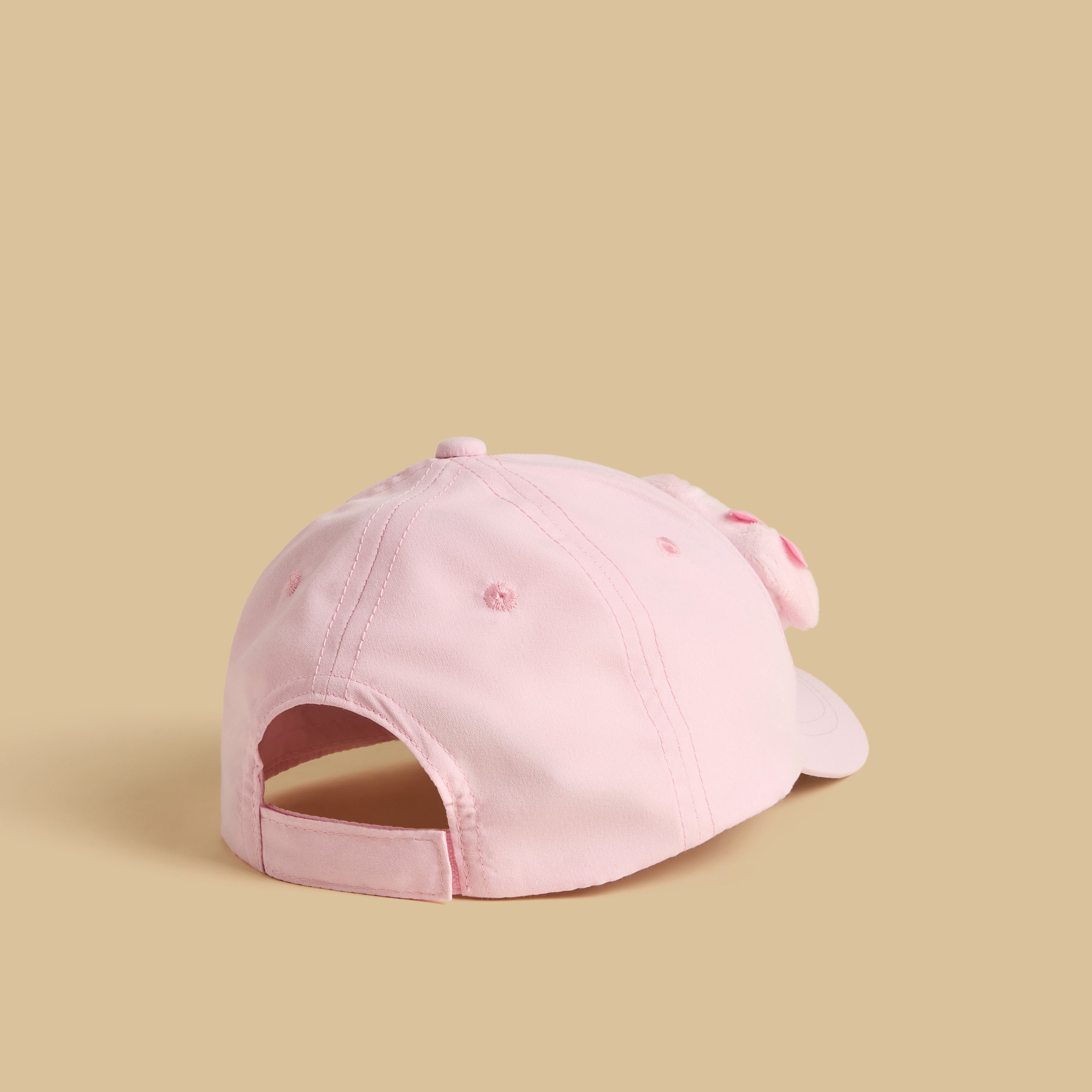 My Melody Accent Cap with Hook and Loop Strap Closure