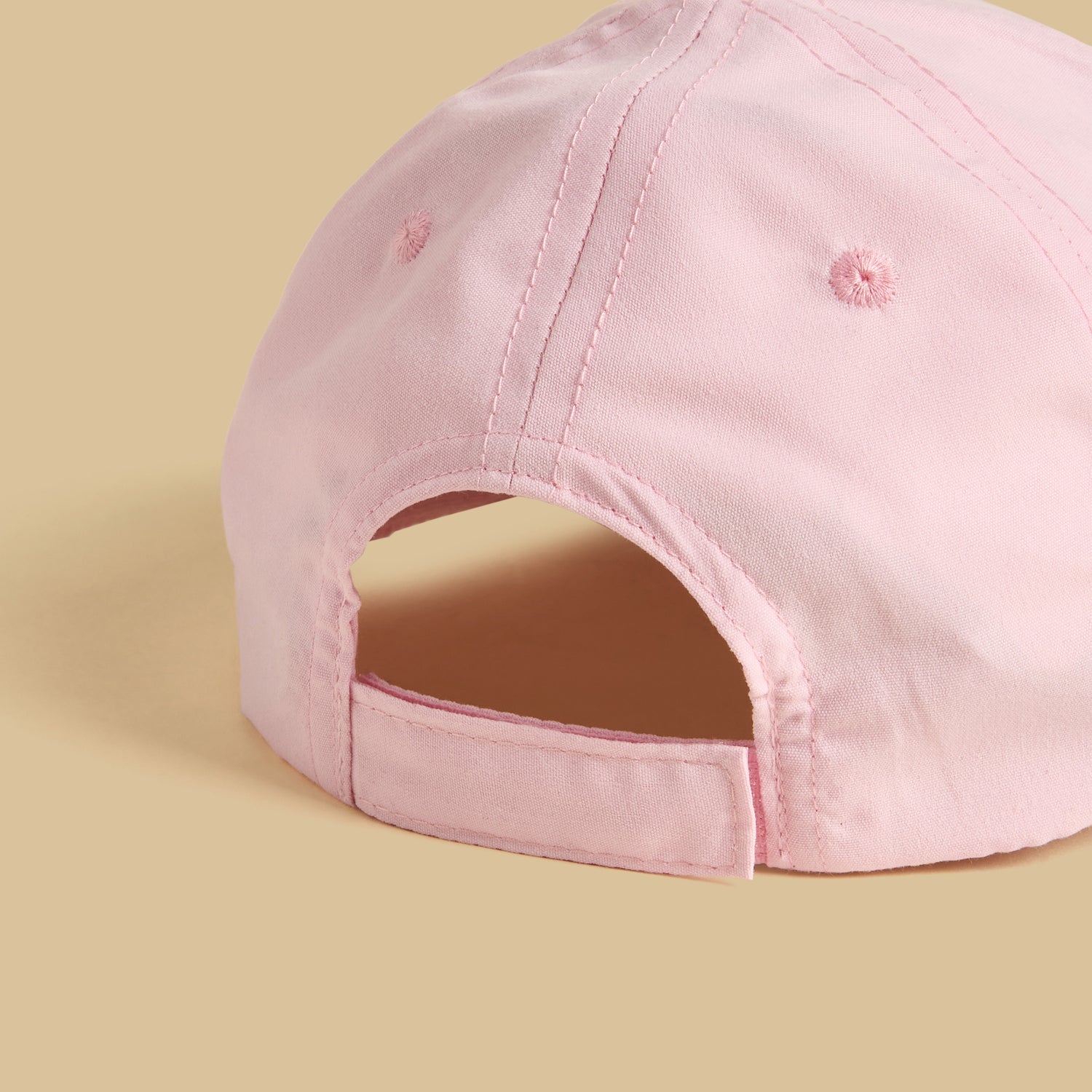 My Melody Accent Cap with Hook and Loop Strap Closure