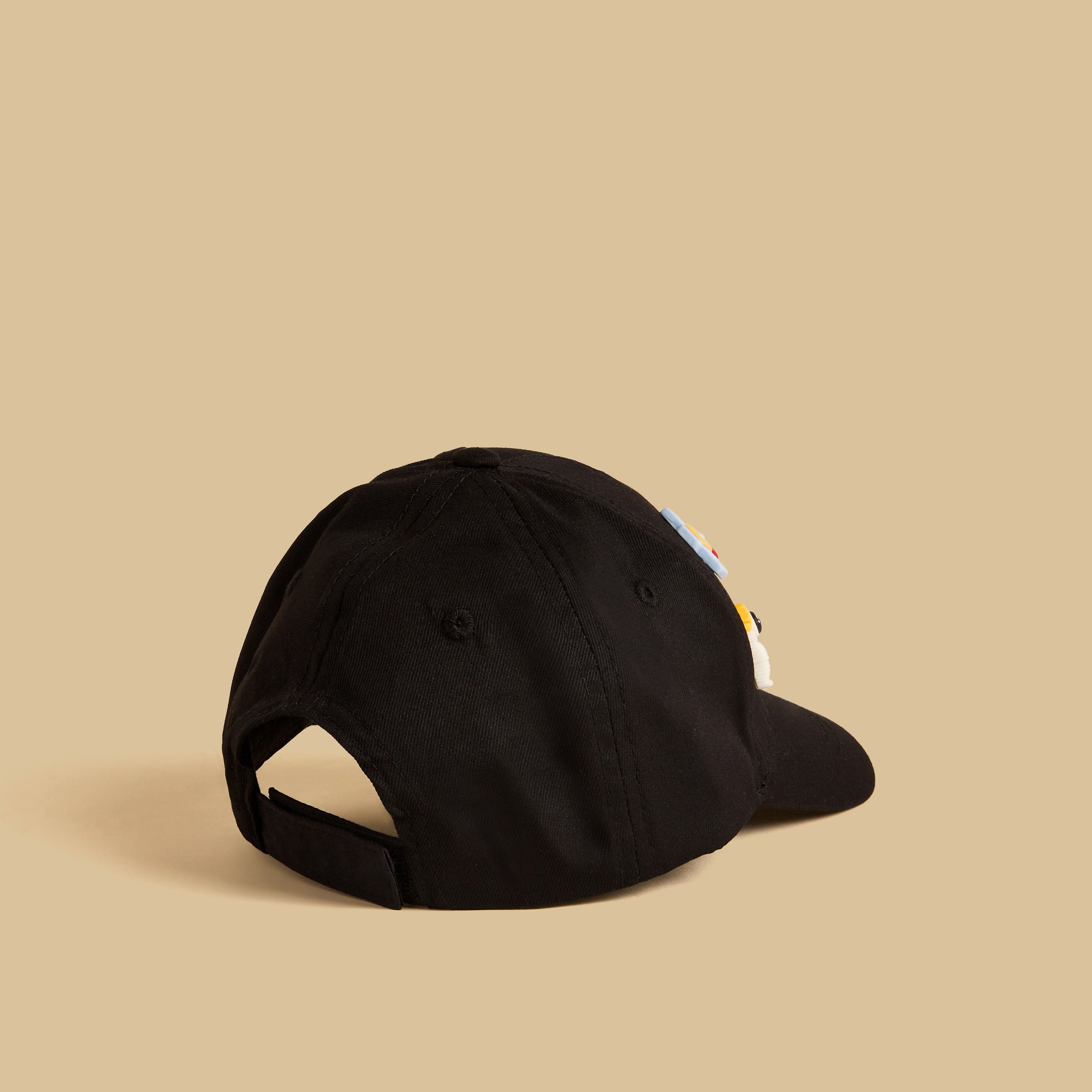 Space Accent Cap with Hook and Loop Strap Closure